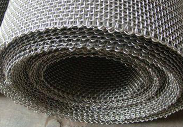 Crimped wire mesh